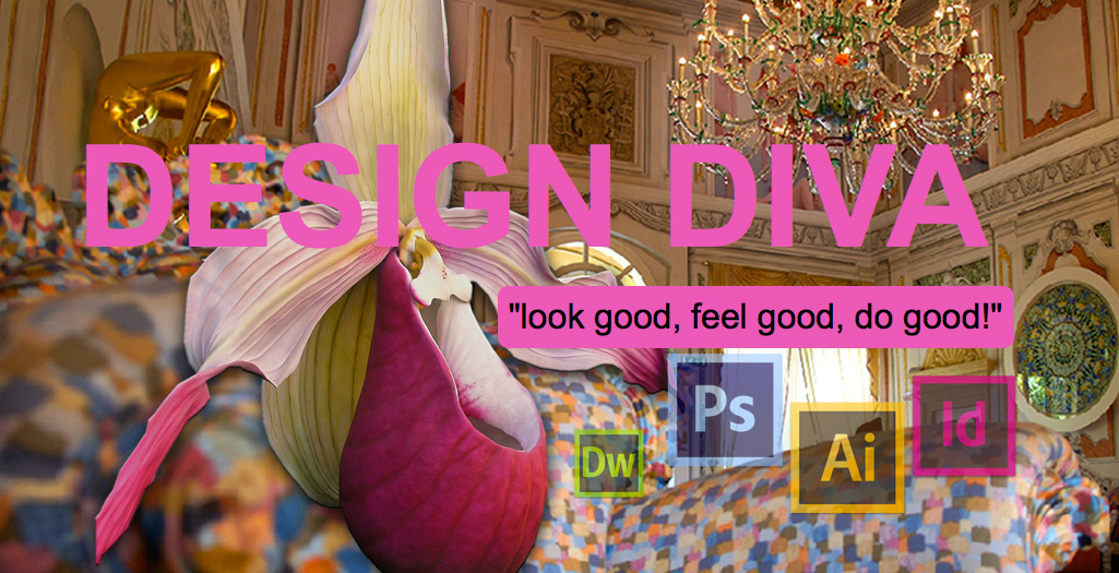 Freelance web design, development & graphic services - How i work - Adobe Suite Design Diva